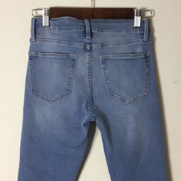 FRAME LE HIGH SKINNY RAW EDGE EUROPA JEANS NWT Size 25 - Picture 6 of 10